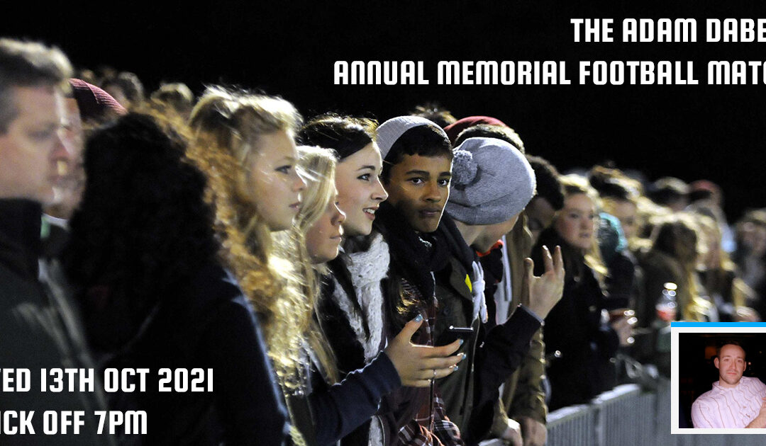 The Adam Dabell Annual Memorial Football Match – 2021
